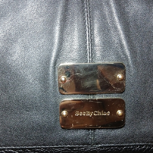 See By Chloe Black and Brown Tote - Picture 2 of 8